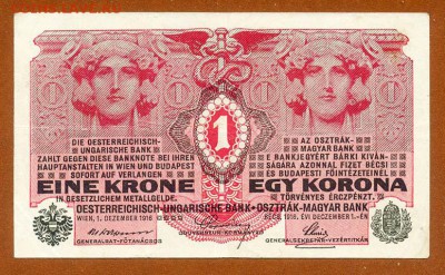 Австро-Венгрия 1 крона 1916 - Австро-Венгрия_1крона-1916_945641-1302_лицо