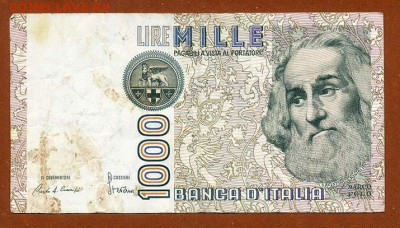 Италия 1000 лир 1982 - Италия_1000лир-1982_PB-957215-E_лицо
