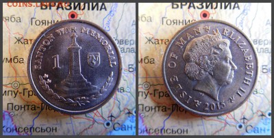 Остров Мэн 1 пенни, 2015 - 3