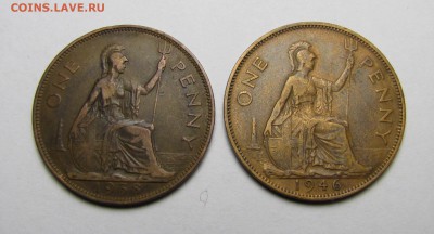 Великобритания 1 пенни 1938, 1946 гг., до 19-03-19 22-00 - IMG_4327.JPG