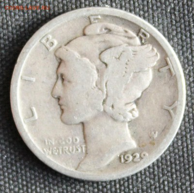 С РУБ. USA ONE DIME 1929г. МЕРКУРИ  до 19.03 в 22-00 - IMG_6707.JPG