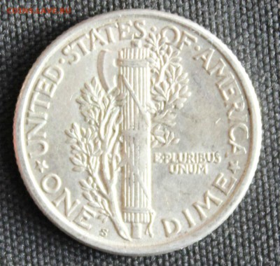 С РУБ. USA ONE DIME 1918г."S" МЕРКУРИ  до 19.03 в 22-00 - IMG_6712.JPG