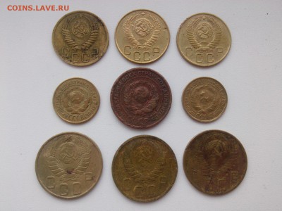 2 к. 1924 1926 1929 3 к. 1952 1953 1954 5 к. 1943 1946 1949 - IMG05496