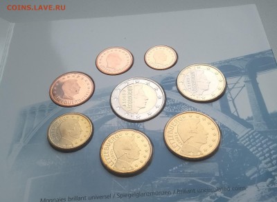 Набор монет Евро 2003 год Люксембург - IMG_20190314_100746