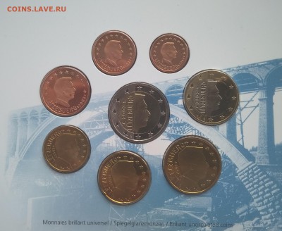 Набор монет Евро 2003 год Люксембург - IMG_20190314_100953