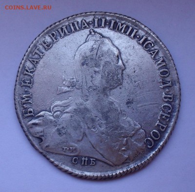 Рубль 1773 года СПБ ФЛ. До 19.03.2019 г. - SDC10328.JPG