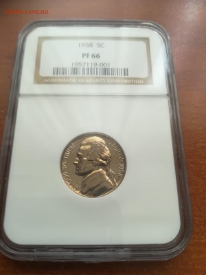 5 центов USA PF 66 NGC и 2 цента Сейшелы 1961  MS 64 RB NGC - IMG_20190314_110633
