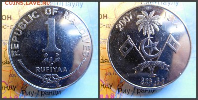 Мальдивы 1 руфия, 1428 (2007) - 13