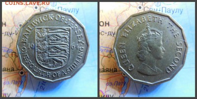 Джерси ¼ шиллинга, 1964 - 19