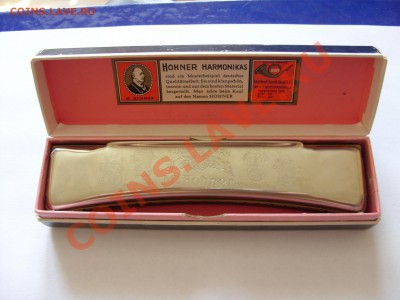 Губная гармошка М.Hohner Unsere Lieblinge, C. Германия. 1940 - Губная гармошка 2-2.JPG