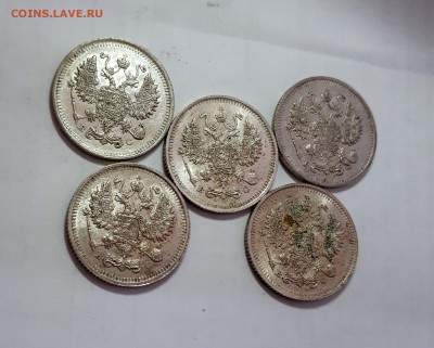 10 копеек 1914 ВС UNC шт.блеск-4 штуки+ бонус 16.03. 22-30 - 20190315_132319