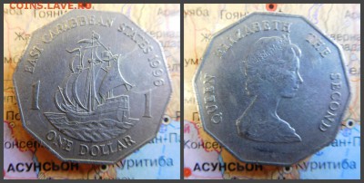 Восточные Карибы 1 доллар, 1996 - 4