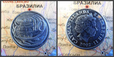 Каймановы острова 10 центов, 2002 - 5