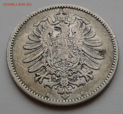 1 марка,Германия, серебро 1887г. А. до 21.03.19г. 22:00 - 20190315_143057