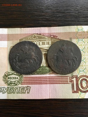 2 копейки 1758 года 2 штуки. До 22:00 21.03.19 - 3F16EF38-19FE-4B9C-8D4B-EE8ACEA7FF79