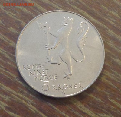 НОРВЕГИЯ - 5к КОРАБЛЬ Иммиграция в Америку до 22.03, 22.00 - Норвегия 5 кр Иммиграция в Америку_2.JPG