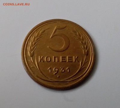 5 копеек 1931. До 19.03.19 в 22.00 - 20190316_143923