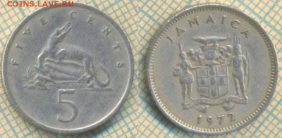 Ямайка 5 центов 1972 г., до 21.03.2019 г. 22.00 по Москве - Ямайка 5 центов 1972  5548
