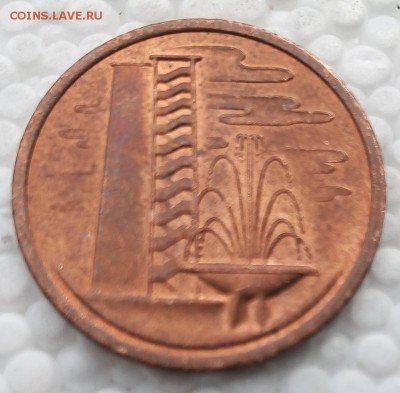Сингапур 1 цент 1976 до 21.03.19 - 26