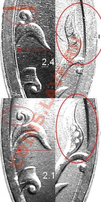 5 рублей 1998 сп,штемпель 2.4?оценка - 5rSP2.1-2.4
