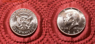 США. 50 центов 1967 г. Кеннеди. Серебро. До 21.03.19. - 20190315_205039