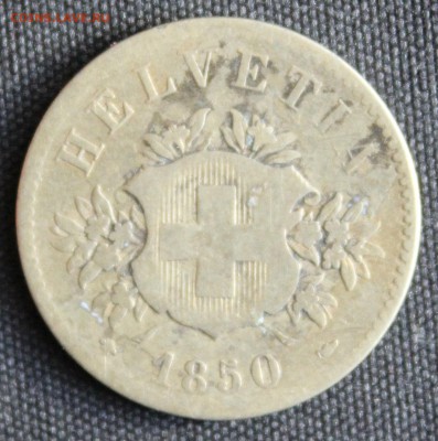 С РУБ.СТАРАЯ ШВЕЙЦАРИЯ  20 раппенов 1850г. до 23.03 в 22-00 - IMG_6686.JPG