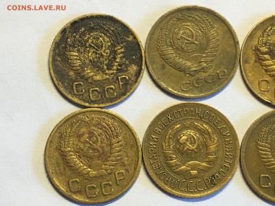 2 коп 1955, 1 коп 1933,39,50,51,52,53,55,77 до 21.03 с рубля - 7749D897-DA2D-488B-A56F-ECF899C1ECD4