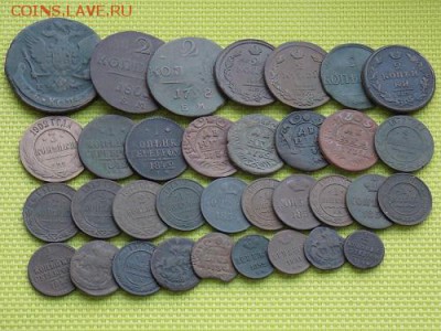 34 шт монет медных РИ - DSCN4909.JPG