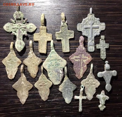 Крестики разные. Медь 16 шт. До 22.03.2019 22.00 - F54B7792-7A5C-4759-B1CF-759674339CCE