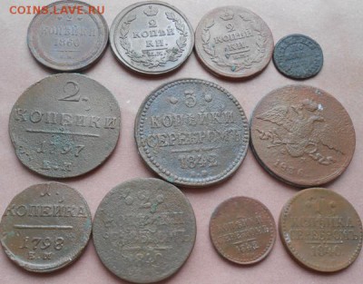 11 монет разных на чистку и опыты до 20.03.2019 - монеты 272
