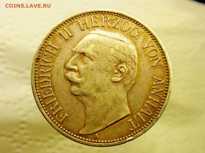 Германия Анхальт 3 марки 1911 г 23.03.2019 23:00 - RIMG0627.JPG