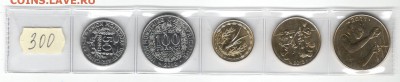 Западная Африка, 2011-2014 года, 5 монет - Западная Африка, 2011-2014 года, 5 монет - 300 рублей 1