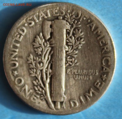 С РУБ. USA ONE DIME 1944г. МЕРКУРИ до 25.03 в 22-00 - IMG_6858.JPG