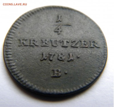 4 Крейцер В Австрия  Иосиф 1781г.  до 25.03.19г. 22:00 - DSCN7501.JPG