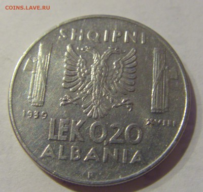 0,20 лека 1939 Албания №1 25.03.2019 22:00 МСК - CIMG5477.JPG