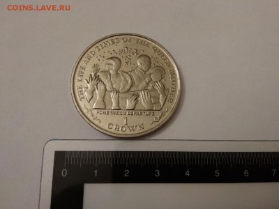 1 крона о-в Мэн 1999 г - 10