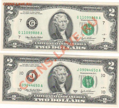 2 доллара США,2003г - 2 доллара США 001