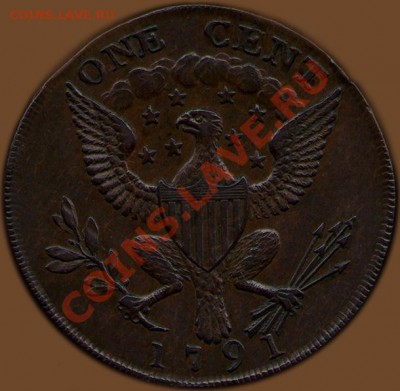 washincton president one cent 1?91 - Baker-16
