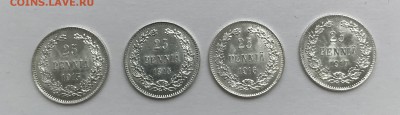 25 пенни 1909-1917, 50 пенни 1908, 1916 и 1917 гг - CFDA0FD6-D1F0-491C-8D8B-52A7035923DF