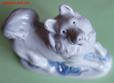 Статуэтка "Лайка", Гжель, Фарфор до 24-03-2019 - DSC07858_новый размер.JPG