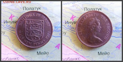 Джерси ½ нового пенни, 1971 - 1