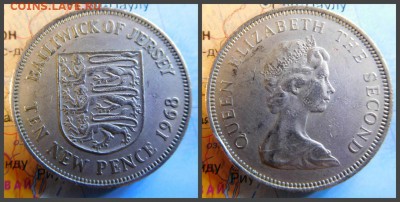 Джерси 10 новых пенсов, 1968 - 4