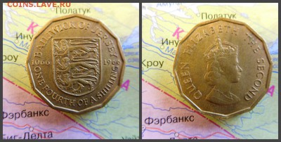 Джерси ¼ шиллинга, 1966 900 лет битве при Гастингсе - 5