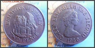 Джерси 2 пенса, 1986 - 9