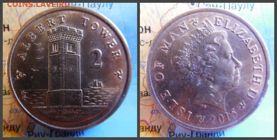 Остров Мэн 2 пенса, 2015 - 11