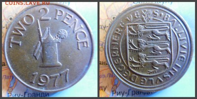 Гернси 2 пенса, 1977 - 12