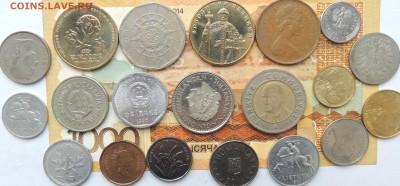 лот из 20 иностранных монет без повторов - DSCN8925.JPG