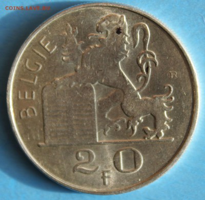 С РУБ.БЕЛЬГИЯ 20 франков 1951г.  до 27.03 в 22-00 - IMG_6862.JPG