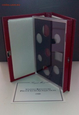 Великобритания набор 1988 пруф до 25.03.19 22-00 мск - GB 1988 kor