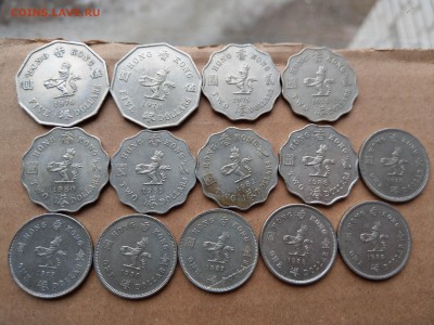 Гонконг 5, 2, 1 доллара 1976-1991 погодовка ФИКС до 22.03 - PSX_20190322_080905